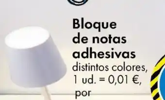 TEDi Bloque de notas adhesivas oferta