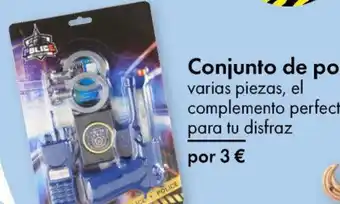 TEDi Conjunto de policía oferta