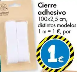 TEDi Cierre adhesivo oferta