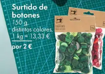 TEDi Surtido de botones oferta