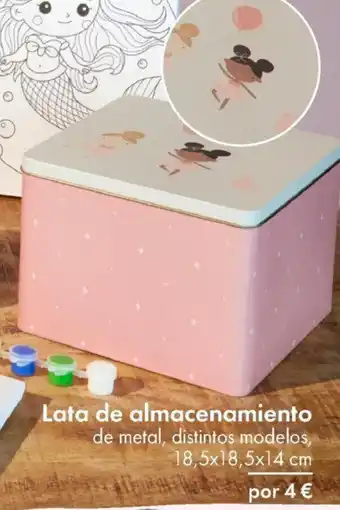 TEDi Lata de almacenamiento oferta