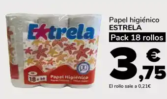 Supeco ESTRELA Papel higiénico oferta