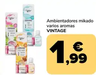 Supeco VINTAGE Ambientadores mikado varios aromas oferta