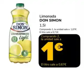 Supeco DON SIMON Limonada oferta