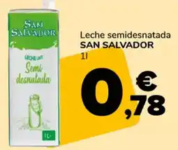 Supeco SAN SALVADOR Leche semidesnatada oferta