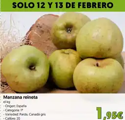 Hiper Usera Manzana reineta oferta