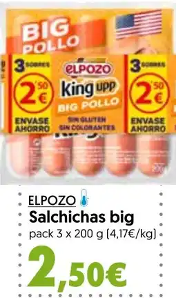 Hiper Usera ELPOZO Salchichas big oferta