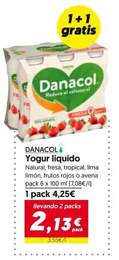 Hiper Usera DANACOL Yogur líquido oferta