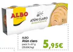 Hiper Usera ALBO Atún claro oferta