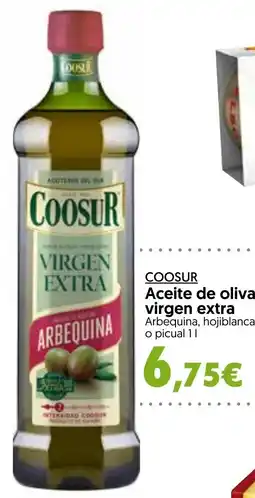 Hiper Usera COOSUR Aceite de oliva virgen extra oferta