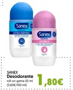 Hiper Usera SANEX Desodorante oferta