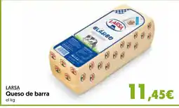 Hiper Usera LARSA Queso de barra oferta