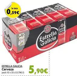 Hiper Usera ESTRELLA GALICIA Cerveza oferta