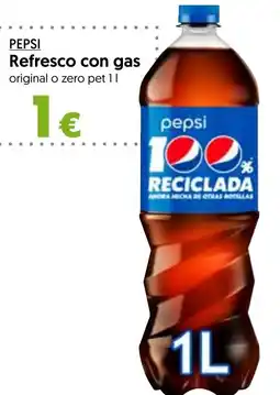 Hiper Usera PEPSI Refresco con gas original o zero pet oferta