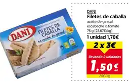 Hiper Usera DANI Filetes de caballa oferta