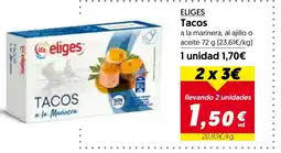 Hiper Usera ELIGES Tacos oferta