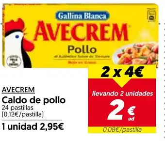 Hiper Usera AVECREM Caldo de pollo oferta