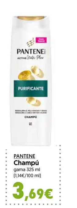 Hiper Usera PANTENE Champú gama oferta