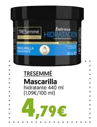 Hiper Usera TRESEMMÉ Mascarilla hidratante oferta