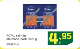 HiperDino ROYAL salmón ahumado oferta