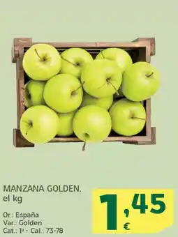 HiperDino Manzana golden, oferta