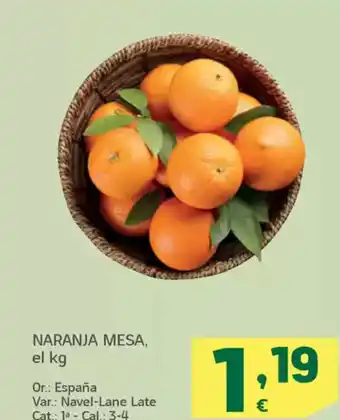 HiperDino Naranja mesa oferta