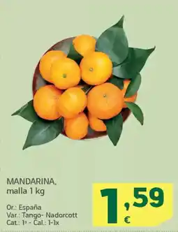 HiperDino Mandarina, oferta