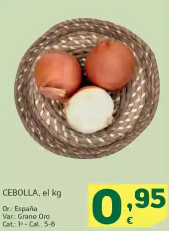 HiperDino Cebolla oferta