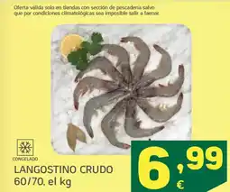 HiperDino Langostino crudo oferta