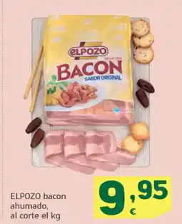 HiperDino ELPOZO bacon ahumado, oferta