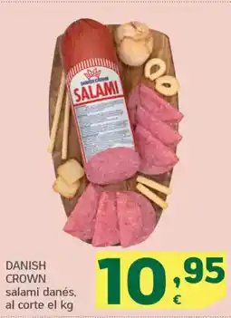 HiperDino DANISH CROWN salami danés oferta