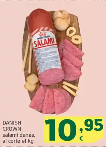 HiperDino DANISH CROWN salami danés oferta