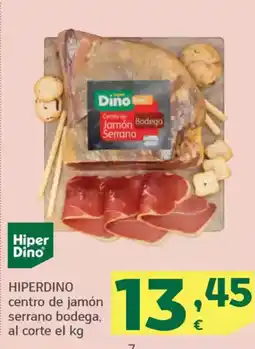 HiperDino HIPERDINO centro de jamón serrano bodega oferta