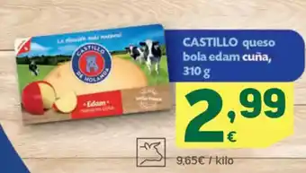 HiperDino CASTILLO queso bola edam cuña oferta