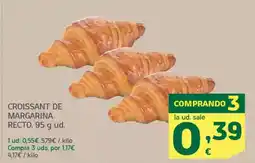 HiperDino Croissant de margarina recto oferta