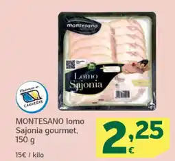 HiperDino MONTESANO lomo Sajonia gourmet oferta