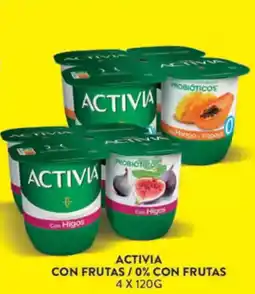 HiperDino ACTIVIA Con frutas / 0% con frutas oferta