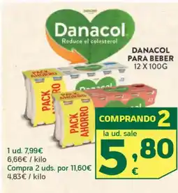 HiperDino DANACOL Para beber oferta