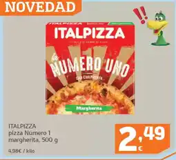 HiperDino ITALPIZZA pizza Número 1 margherita oferta