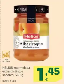 HiperDino HELIOS mermelada extra distintos sabores oferta