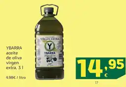 HiperDino YBARRA aceite de oliva virgen extra oferta