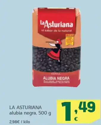 HiperDino LA ASTURIANA alubia negra oferta