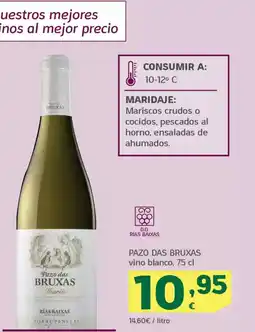 HiperDino PAZO DAS BRUXAS vino blanco oferta