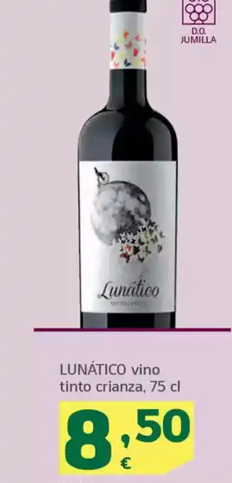 HiperDino LUNÁTICO vino tinto crianza oferta