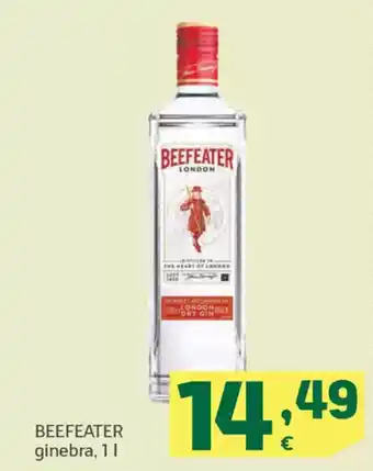 HiperDino BEEFEATER ginebra oferta