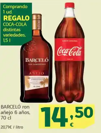 HiperDino BARCELÓ ron añejo 6 años oferta