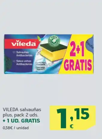 HiperDino VILEDA salvauñas plus oferta