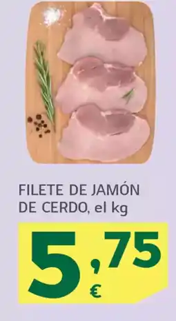 HiperDino Filete de jamón de cerdo oferta