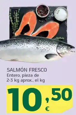 HiperDino Salmón fresco entero oferta