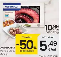 Eroski AGUINAMAR Pata pulpo oferta